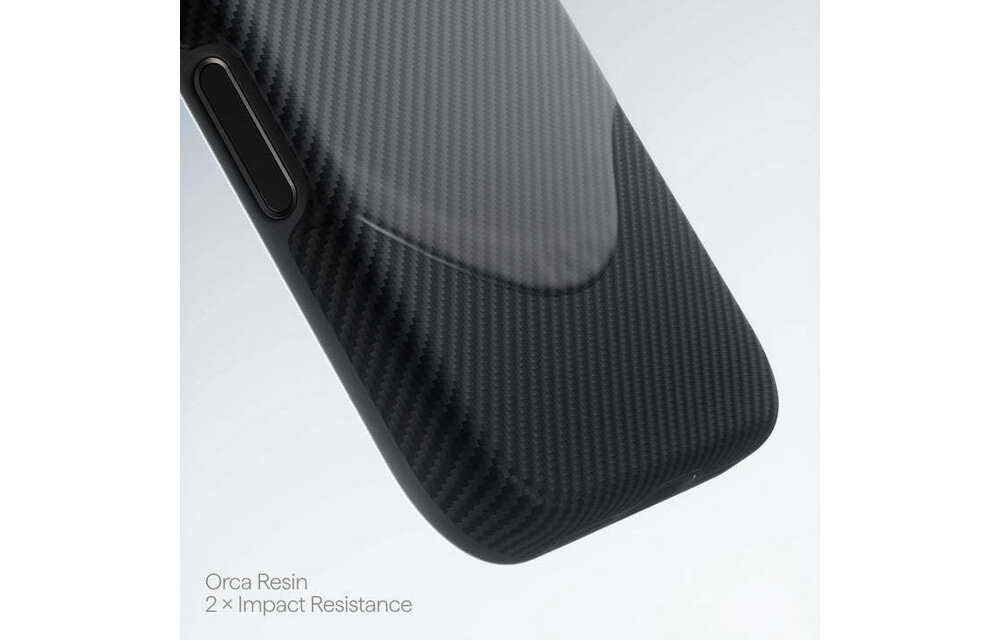 Pitaka Aramid UltraGuard Case for iPhone 18 Pro / 17 Pro - Black/Grey