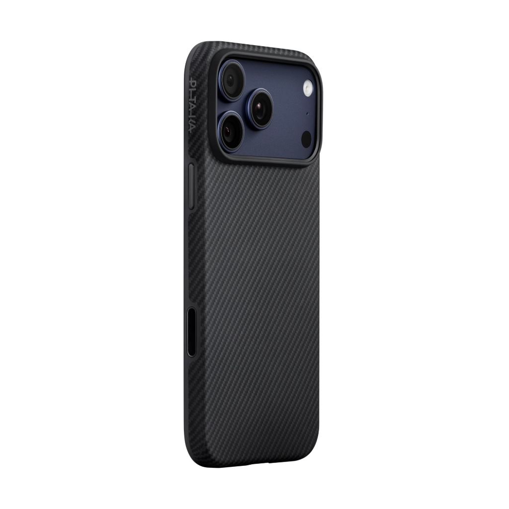 Pitaka Aramid UltraGuard Case for iPhone 17 Pro Max - Black/Grey