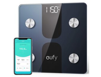 Eufy By Anker Smart Scale C1 With Bluetooth - Black