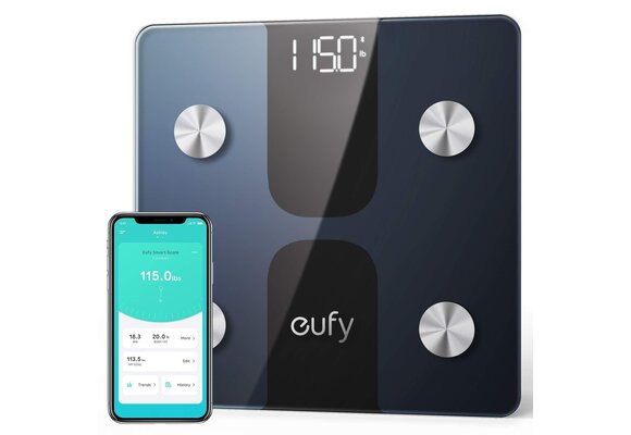 Eufy By Anker Smart Scale C1 With Bluetooth - Black