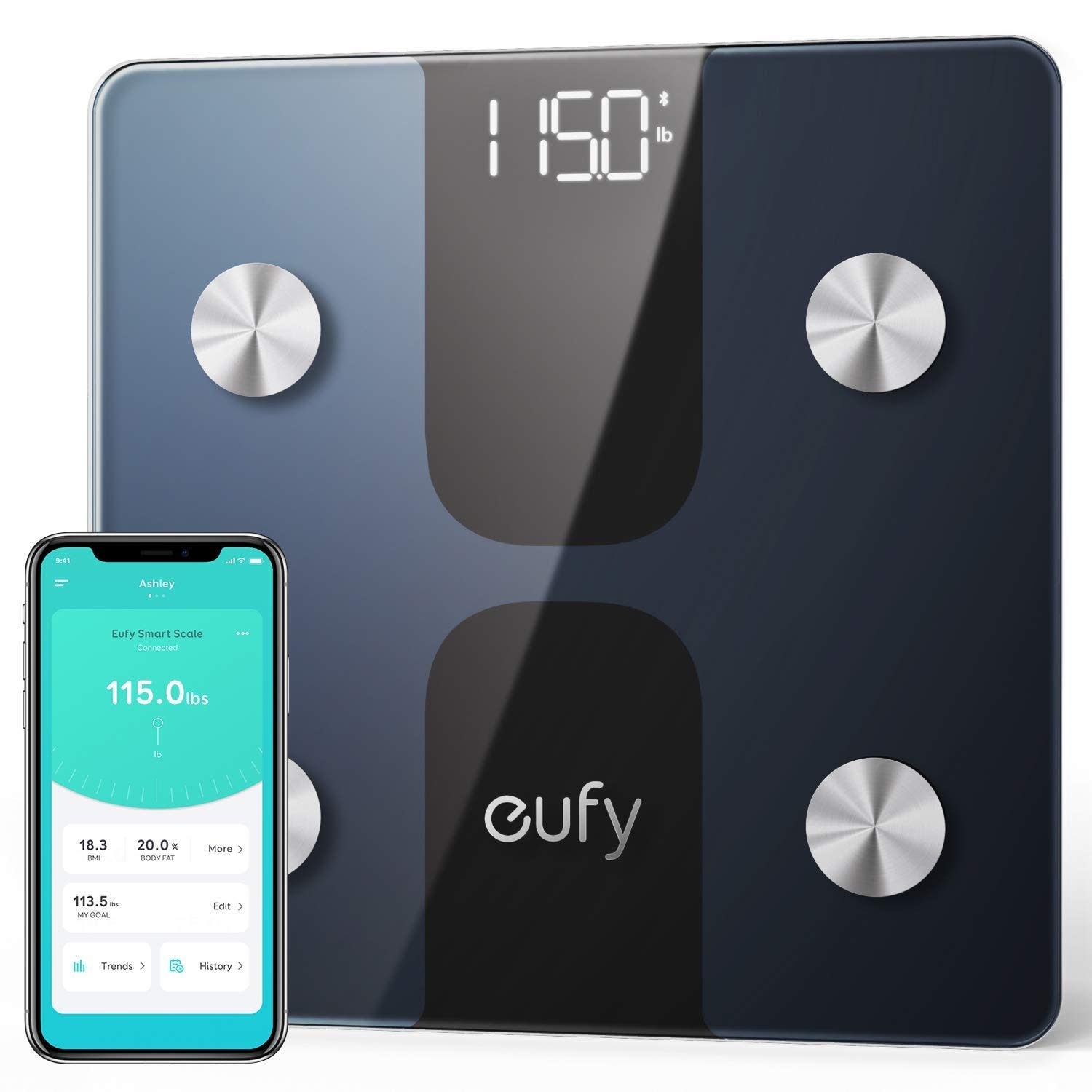 Eufy By Anker Smart Scale C1 With Bluetooth - Black