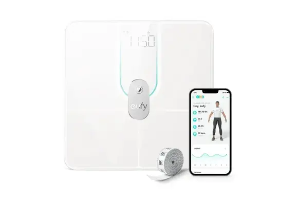 Eufy By Anker Bluetooth Smart Scale P2 Pro - White