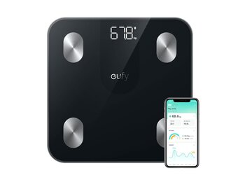 Eufy By Anker Bluetooth Smart Weighing Scale A1 - Black