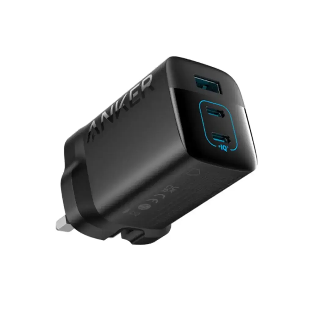 Anker Compact and Foldable Ultra fast Charger 67W 3Ports  - Black