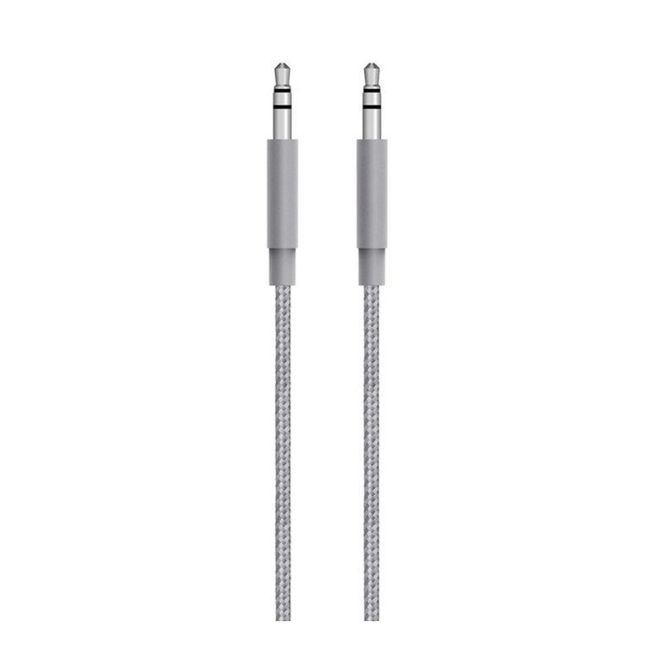 Melkin Aluminum Shell Aux Cable 3.5mm, 1.2m - GRAY