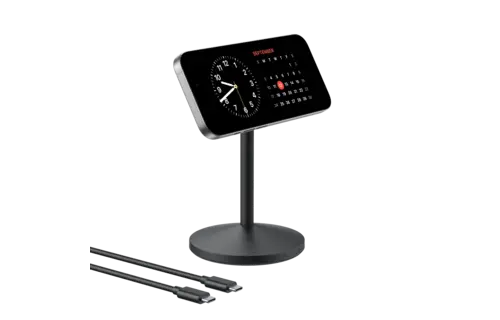 Anker MagGo MagSafe Wireless Charger Stand With USB-C Cable - Black