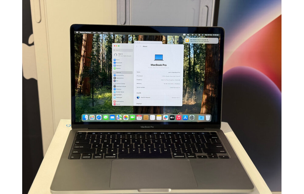 Apple MacBook Pro 13" With Touch 16GB , 512GB SSD (2020) i5 En - Space Grey - USED