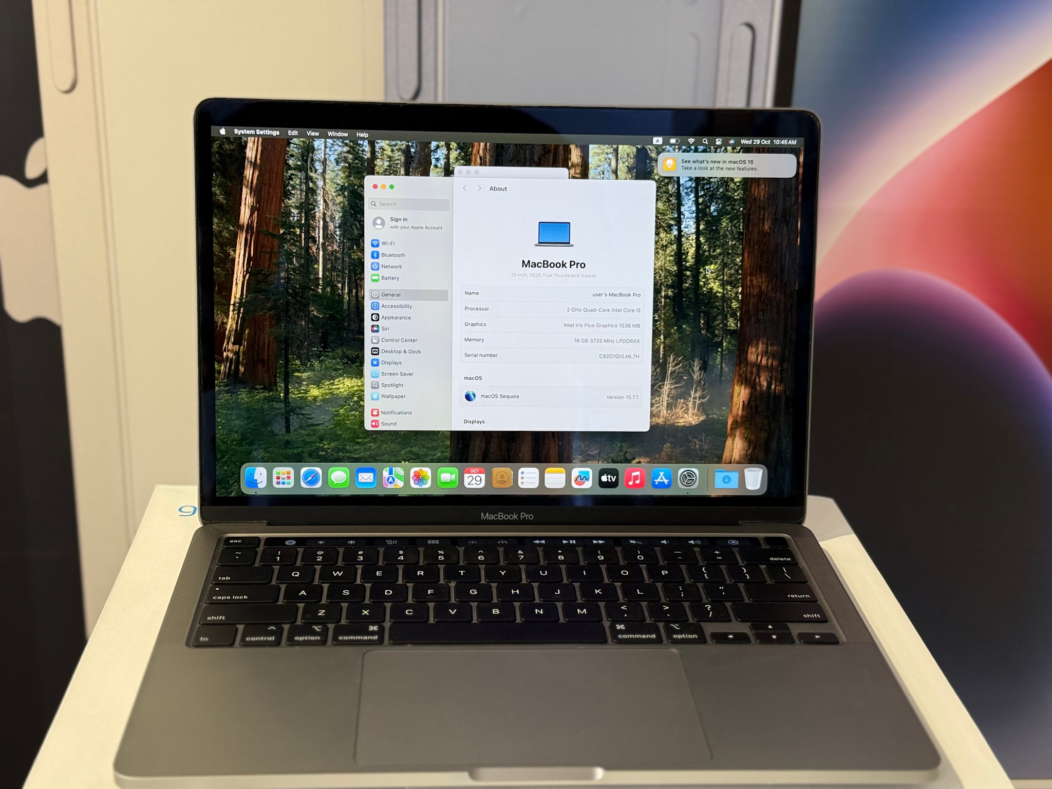 Apple MacBook Pro 13" With Touch 16GB , 512GB SSD (2020) i5 En - Space Grey - USED