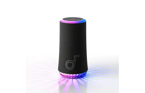 Soundcore By Anker Glow 360 Sound with Synchronized Light Show Portable Speaker - Black