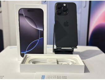 Apple iPhone 16 Pro 256GB - Black Titanium Used