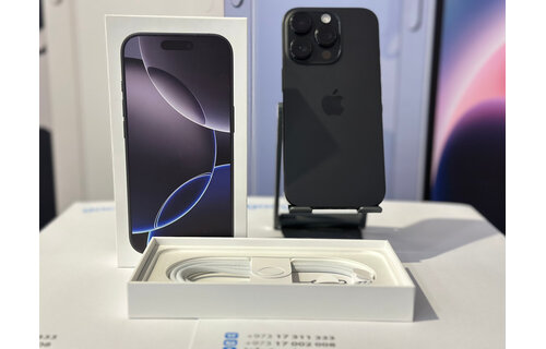 Apple iPhone 16 Pro 256GB - Black Titanium Used