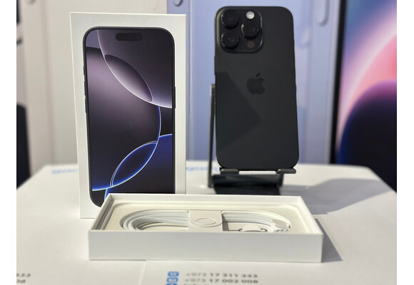 Apple iPhone 16 Pro 256GB - Black Titanium Used