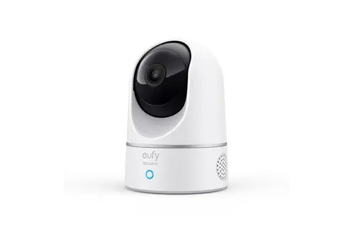 Eufy Security Indoor Cam E220 , 360° Pan and Tilt with 2K Resolution - White