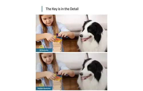 Eufy Security Indoor Cam E220 , 360° Pan and Tilt with 2K Resolution - White