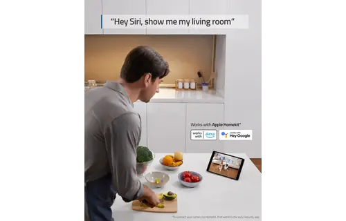 Eufy Security Indoor Cam E220 , 360° Pan and Tilt with 2K Resolution - White