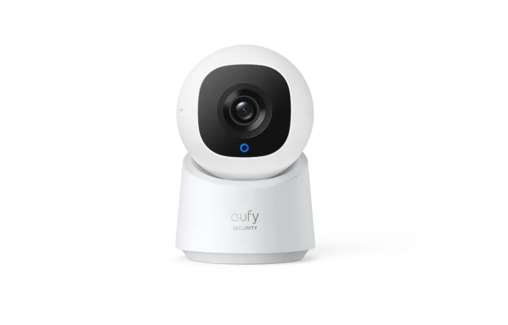 Eufy Security Indoor Cam C220 , 360° Pan and Tilt with 2K Clarity - White