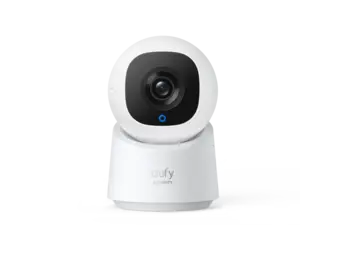 Eufy Security Indoor Cam C220 , 360° Pan and Tilt with 2K Clarity - White