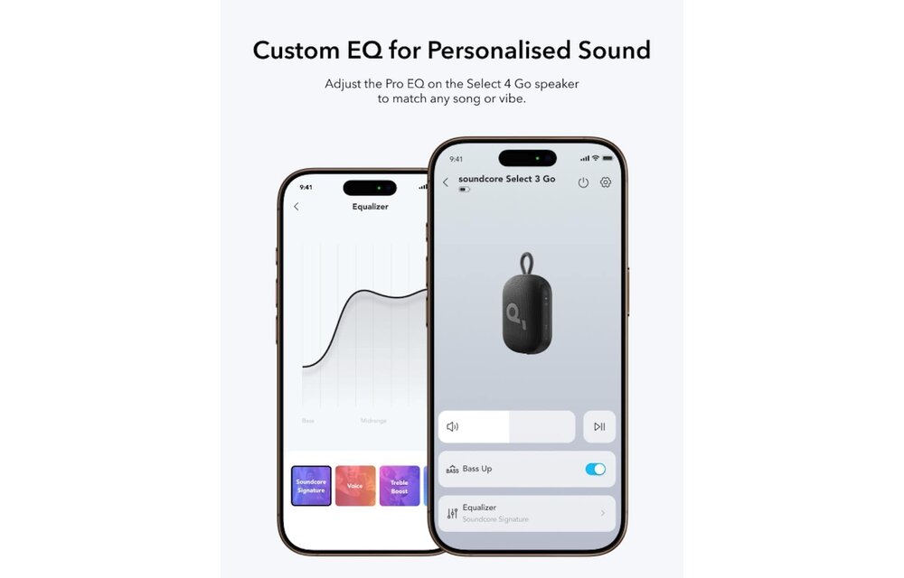 Anker Soundcore Select 4 Go Bluetooth Speeker - Black/Golden