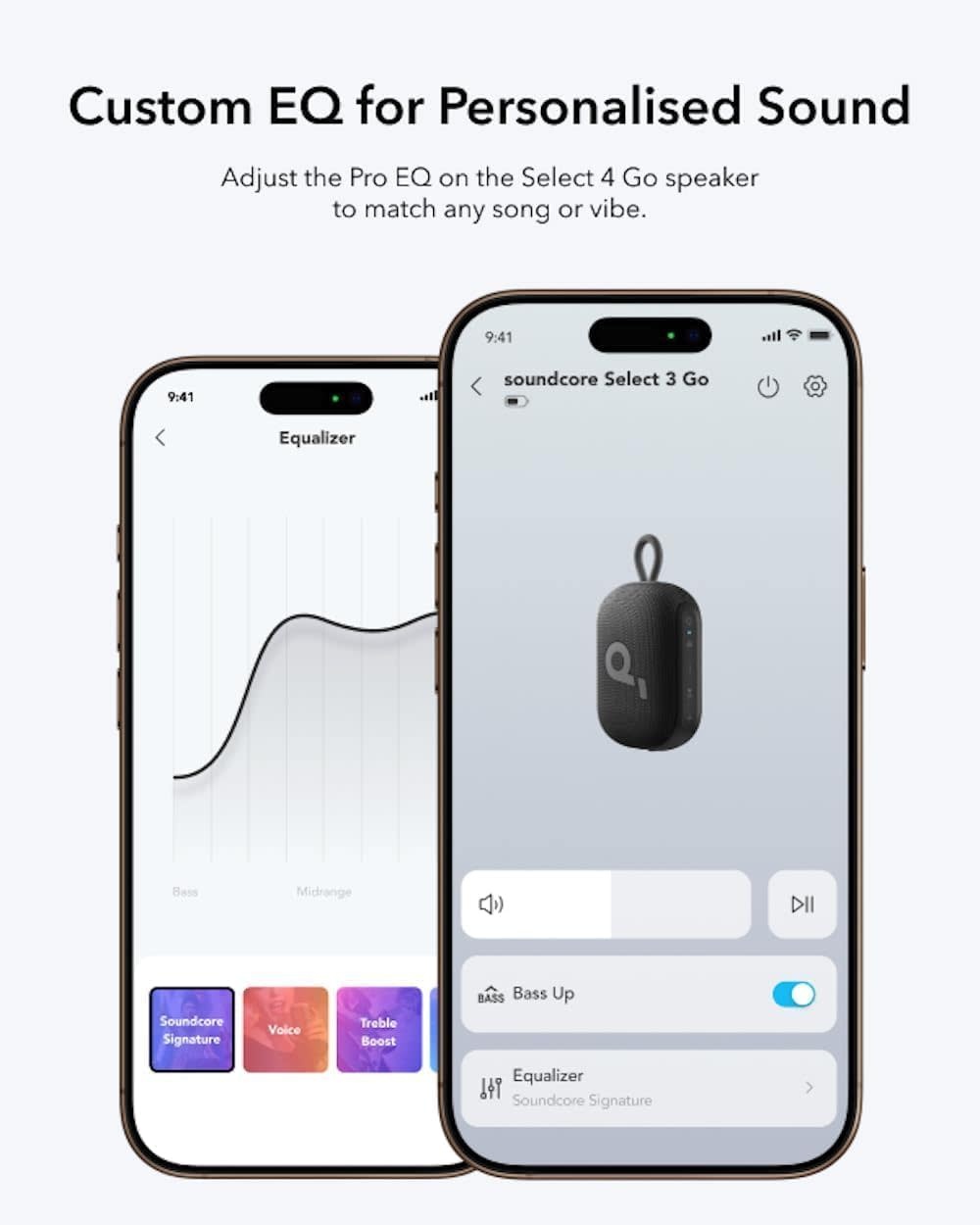 Anker Soundcore Select 4 Go Bluetooth Speeker - Black/Golden