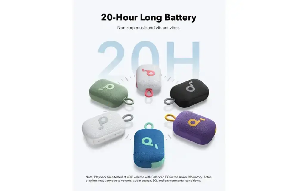 Anker Soundcore Select 4 Go Bluetooth Speeker - Blue