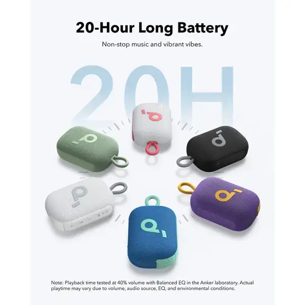 Anker Soundcore Select 4 Go Bluetooth Speeker - Blue