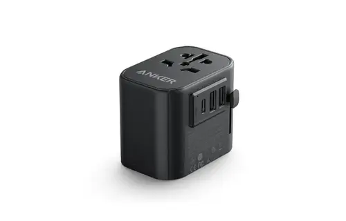 Anker 4-in-1 Global Travel Adapter USB-C 30W - Black