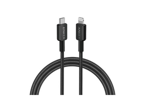 Anker USB-C to Lightning Cable Nylon Braided 6ft/1.8m - Black