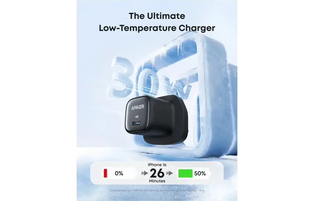 Anker Zolo Fast Charger USB-C 30W PD - Black