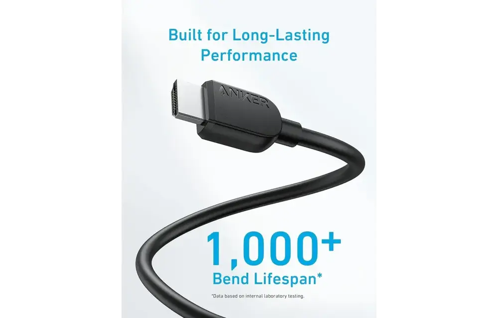 Anker Superior Defintion HDMI Cable 6ft, 8K - Black