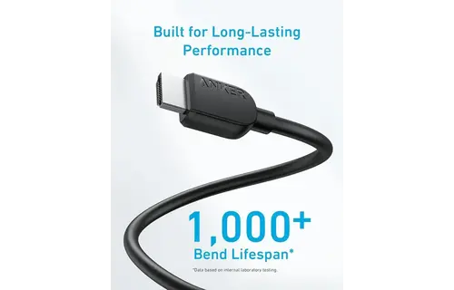 Anker Superior Defintion HDMI Cable 6ft, 8K - Black