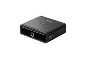 Anker Multi Device Fast Charging Desktop Charger 3 Ports 100W Charging Base For Anker Prime Power Bank - Black