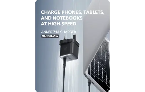 Anker Nano II GaN Faster Charger USB-C 65W  - Black