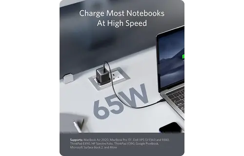 Anker Nano II GaN Faster Charger USB-C 65W  - Black