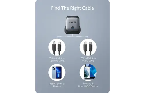 Anker Nano II GaN Faster Charger USB-C 65W  - Black