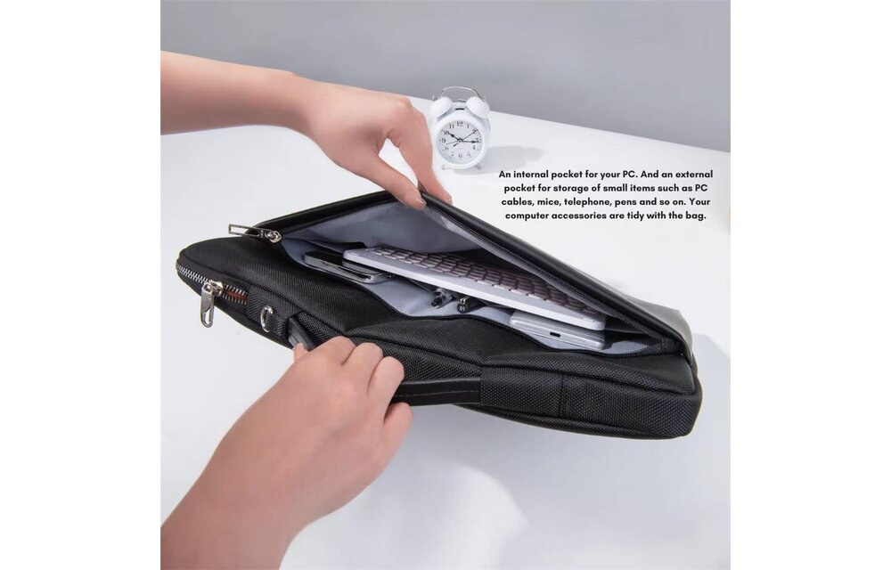 WiWU Warriors Laptop Sleeve and MacBook 13"/14"- Black