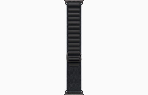 Apple Watch Ultra 3 GPS + Cellular 49mm Titanium Case Black Alpine Loop - Black Titanium