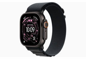 Apple Watch Ultra 3 GPS + Cellular 49mm Titanium Case Black Alpine Loop - Black Titanium
