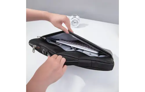 WiWU Hali Water-resistant Sleeve for Laptop and MacBook 13"/14" - Black