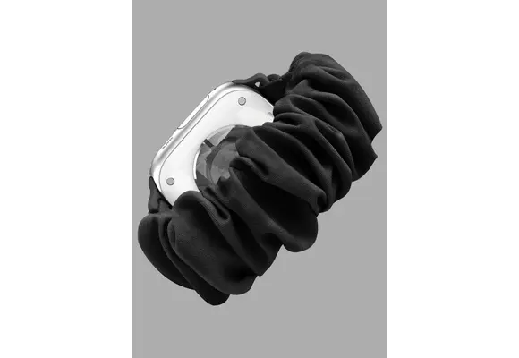 Avana Scrunchie Strap for Apple Watch 38/40/41/42mm - Black