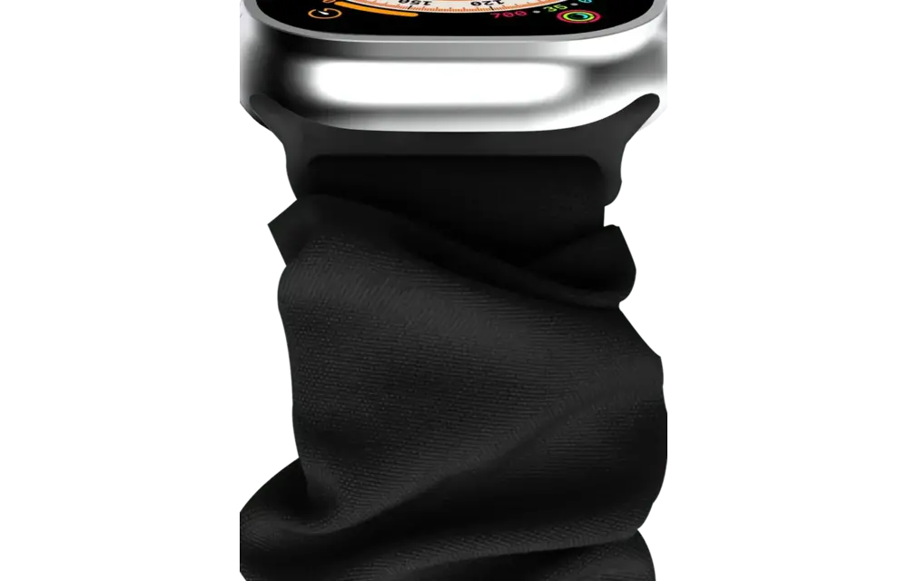 Avana Scrunchie Strap for Apple Watch 38/40/41/42mm - Black
