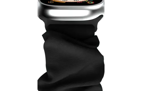 Avana Scrunchie Strap for Apple Watch 38/40/41/42mm - Black