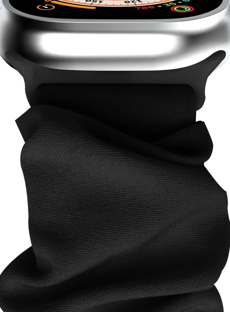 Avana Scrunchie Strap for Apple Watch 38/40/41/42mm - Black