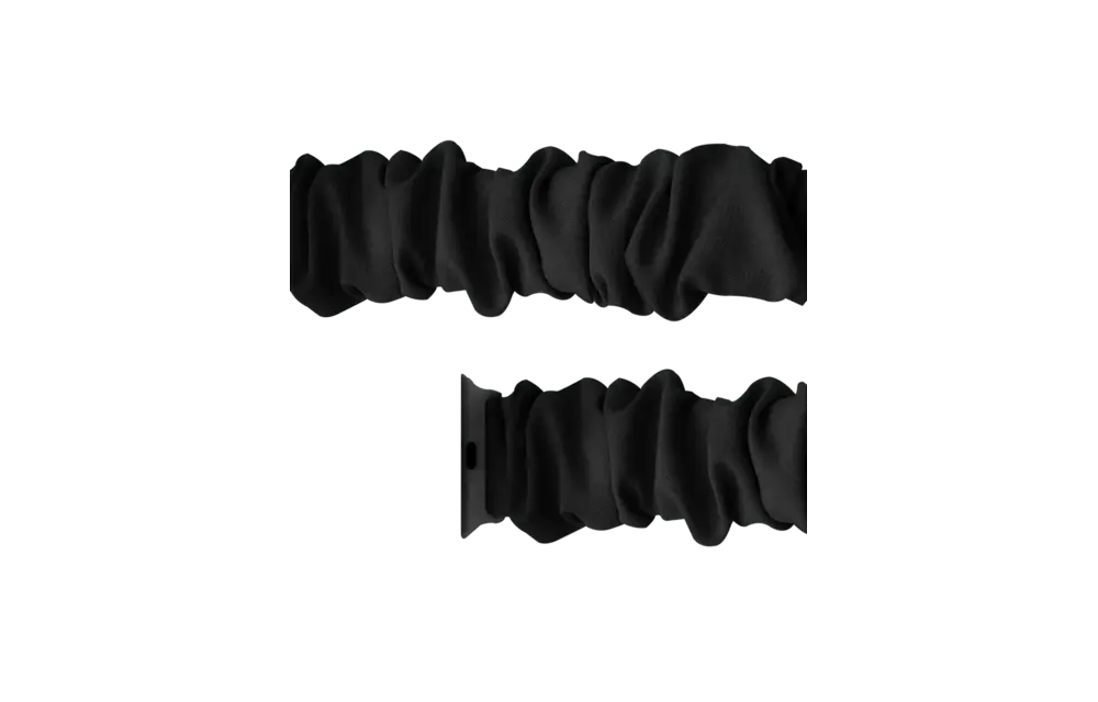 Avana Scrunchie Strap for Apple Watch 38/40/41/42mm - Black
