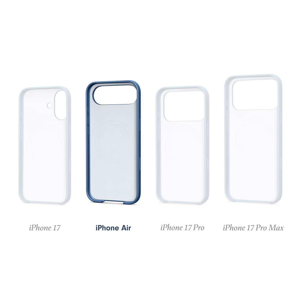 Apple Beats iPhone Air Case with MagSafe & Camera Control – Bedrock Blue