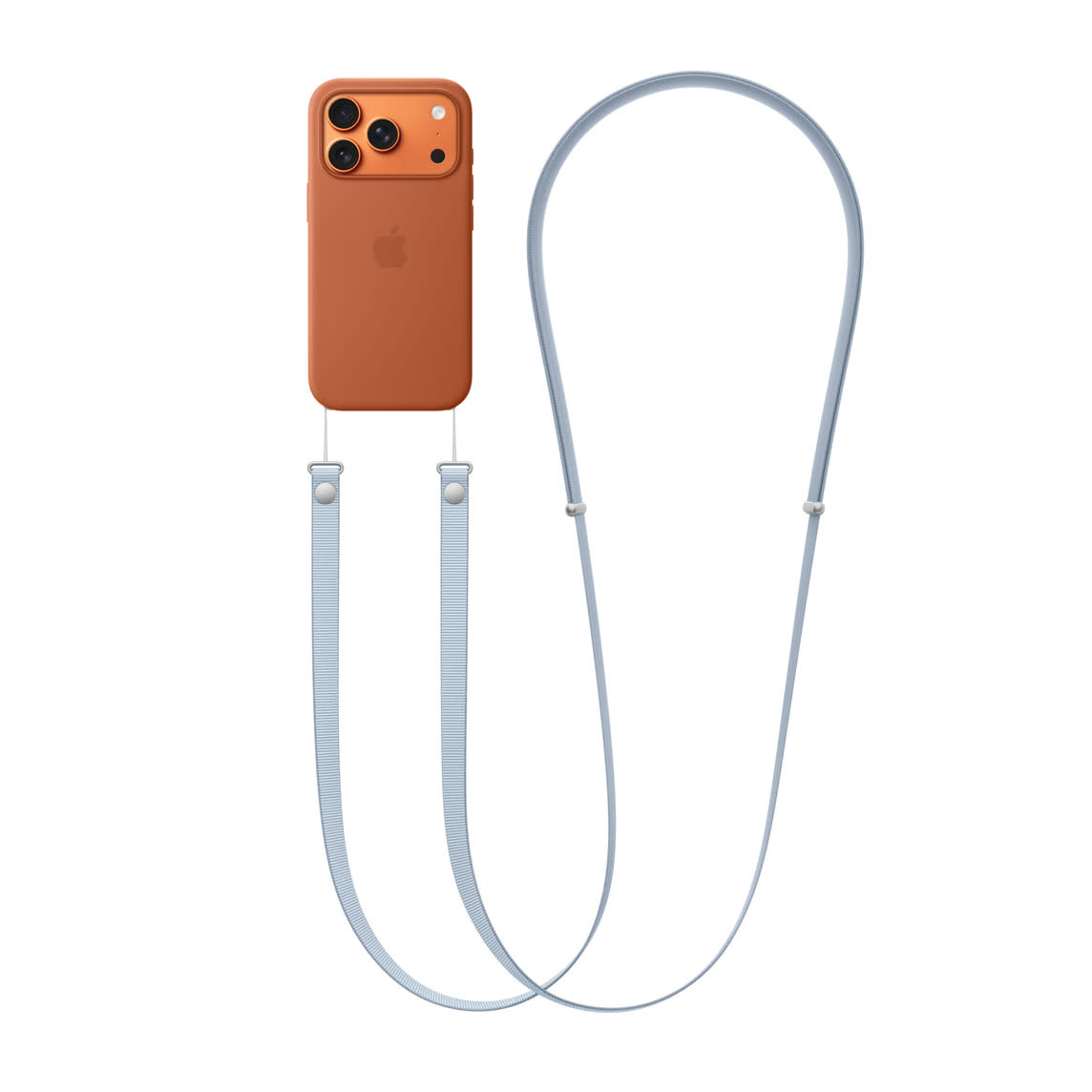 Apple iPhone Crossbody Strap - Light Blue