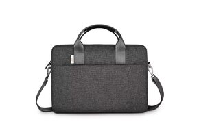 WiWU Minimalist Water-Resistant with Shoulder Strap Bag for Laptop and MacBook 13"/14" - Gray
