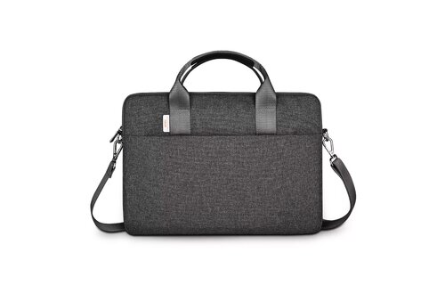 WiWU Minimalist Water-Resistant with Shoulder Strap Bag for Laptop and MacBook 13"/14" - Gray