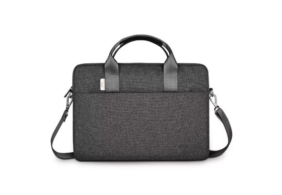 WiWU Minimalist Water-Resistant with Shoulder Strap Bag for Laptop and MacBook 13"/14" - Gray