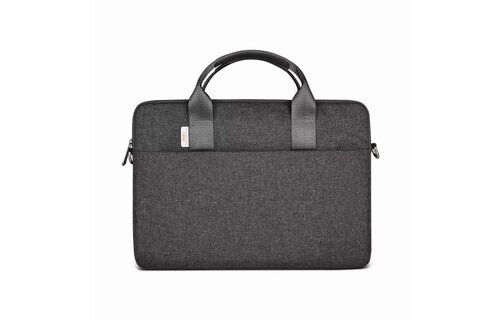WiWU Minimalist Water-Resistant with Shoulder Strap Bag for Laptop and MacBook 13"/14" - Gray