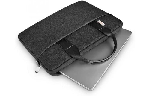 WiWU Minimalist Water-Resistant with Shoulder Strap Bag for Laptop and MacBook 13"/14" - Gray
